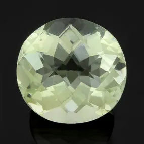 7MM ROUND CUT GREEN AMETHYST LIGHT GREEN TEA LOOSE GEMSTONE