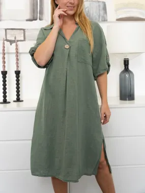 Alice dress olive