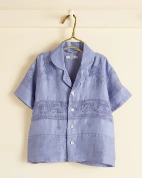 Blueberry Flower Kids' Shirt - OS