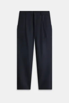 Drôle de Monsieur 'Le Pantalon Cargo Laine' Pants - Navy