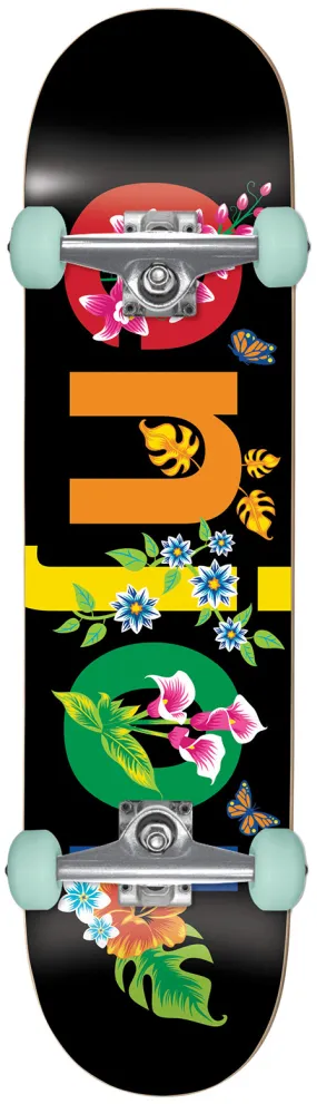 ENJOI COMPLETE 8.0 X 31.6 FLOWERS BLACK