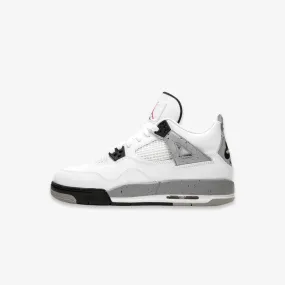 (GS) Air Jordan 4 Retro OG 'White Cement' (2016) 836016-192