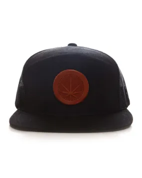 HEMP PATCH ARCH TRUCKER CAP