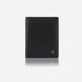 Jekyll & Hide Monaco Slim Bifold Card Holder, Black