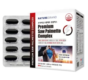 NATUREGRAND Premium Saw Palmetto Complex Mens Prostate Health Energy