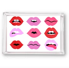 Pucker Up Small Tray