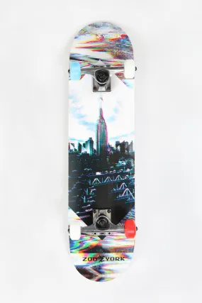 Skateboard Imprimé Glitched Zoo York 7.75